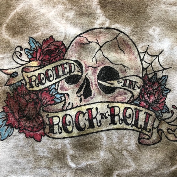 Lucky Brand Muscle Tank, vintage tattoo look - Picture 4 of 4